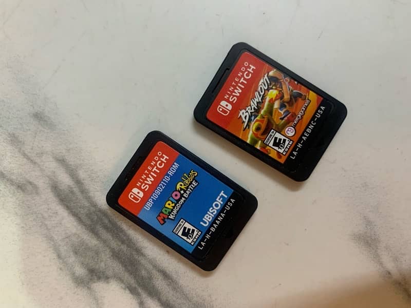 Nintendo Switch with Two Games 4