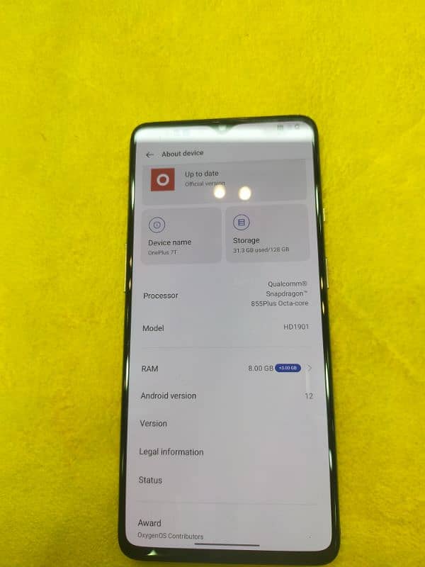 oneplus 7t 0