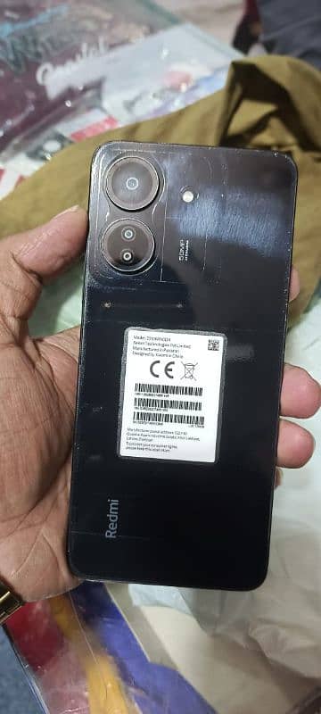 Redmi 13c No open No repair 6/128 Box and Chrger cable orignal nhii ha 7