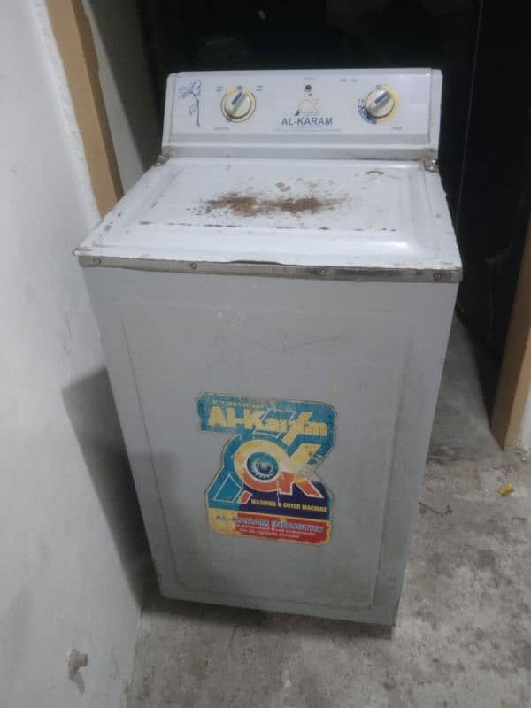 Washing machine alkaram all ok moter geniuan condition 10/9 0