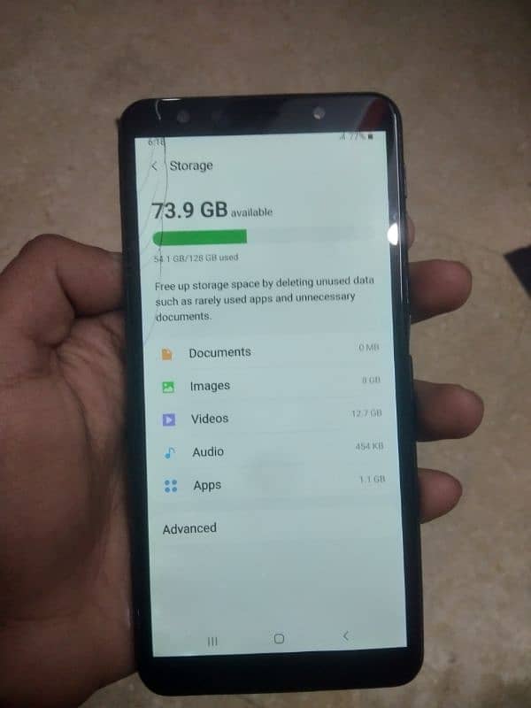 samsung a7 2018 (128Gb) 0