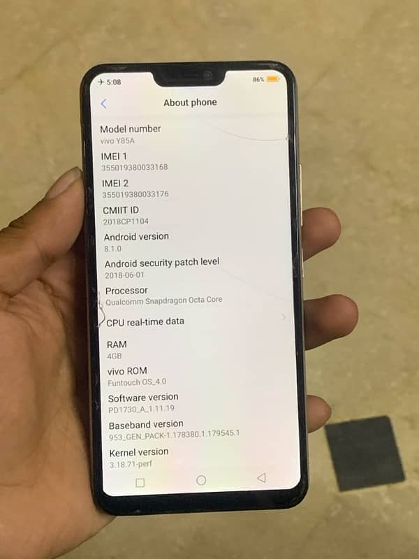 Vivo Y85A 64GB 1