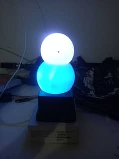 lamp and Bluetooth speaker