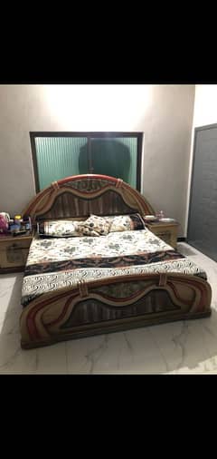 King Size Bed with Dressing Table