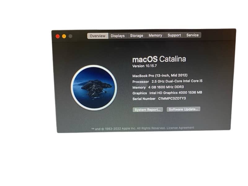 Macbook Pro Mid 2012 2