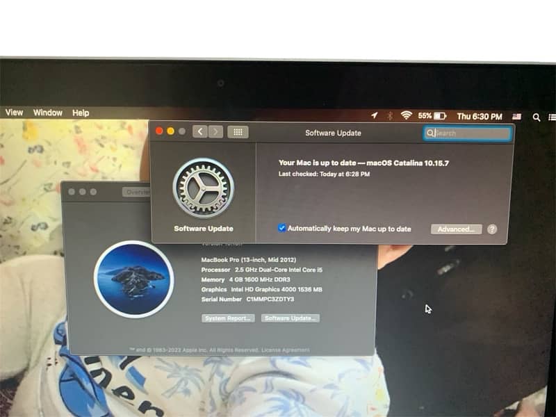 Macbook Pro Mid 2012 5