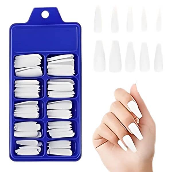 100PCS Wholesale Acrylic Nails Kit – Various Shapes 2