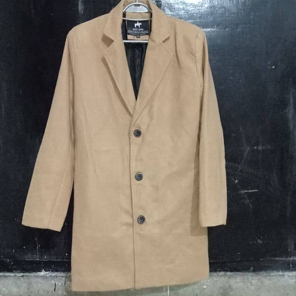 beige long coat | winter coat 0