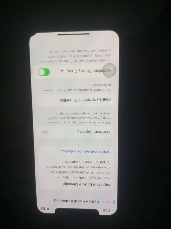 all ok seald phone iphone x 10 by 9 condition 2