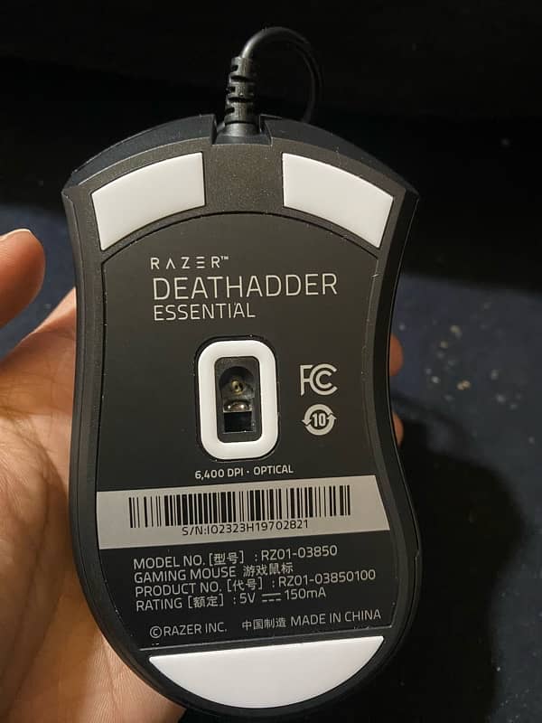 Original Razer DEATHADDER Ergonomic Gaming Mouse Just Box Open 5