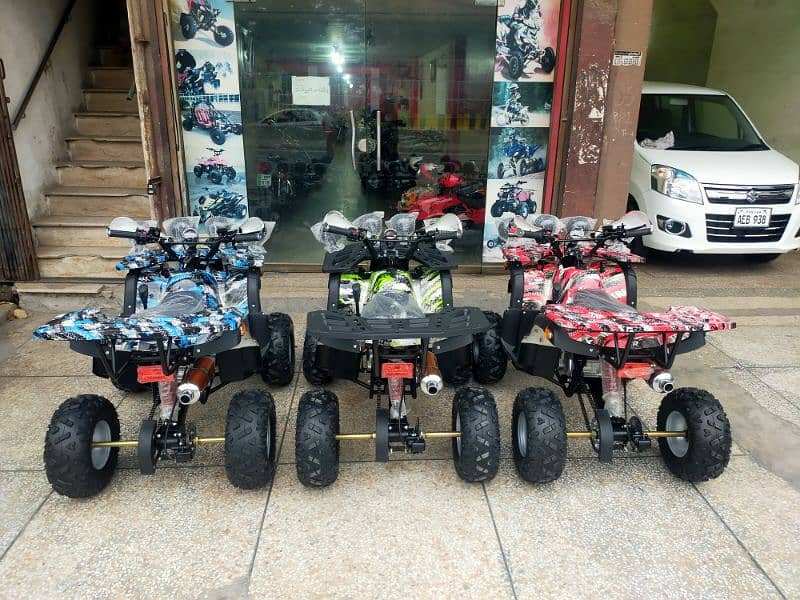 Double Disk Breaks 125cc Hammer Jeep Atv Quad  Delivery In Al Pakistan 2