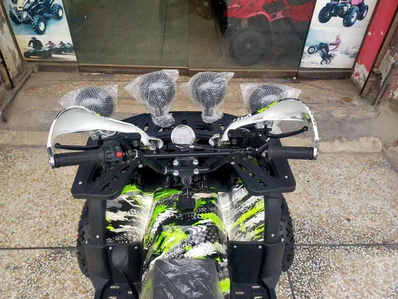 Double Disk Breaks 125cc Hammer Jeep Atv Quad  Delivery In Al Pakistan 6