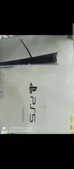 ps5 slim 1 tb brand new condition with 2 original games