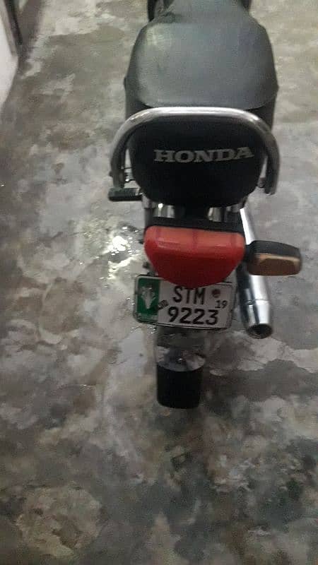 honda cd 70 2018/19 for sale urgent 3