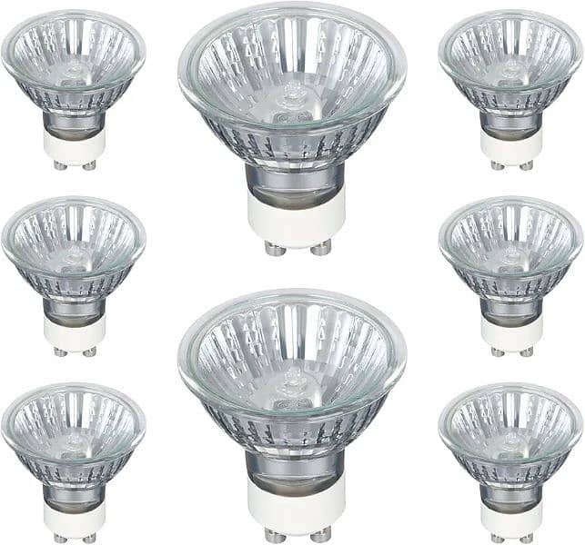 Vicloon GU10 50W Halogen Bulbs, Pack of 8 0