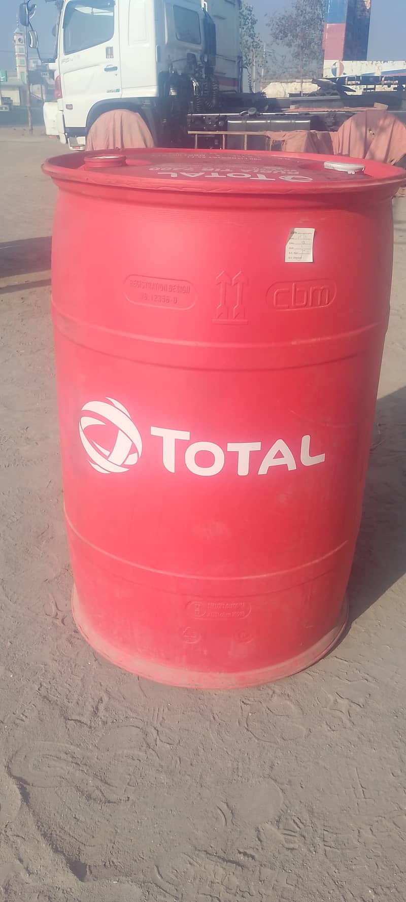 Mobil oil Drum 220 ltr empty new 1