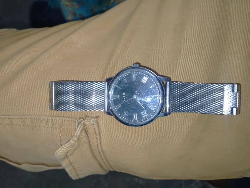 Guess watch Guess steel  Water resistant   Original W0406G1 0