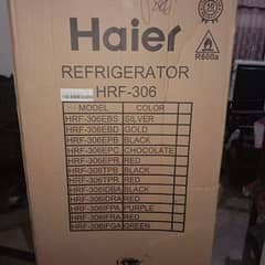 Haire Refrigerator H R F 306 Red colore