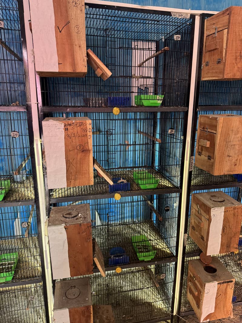 Cage for sale 4 portion total 13 cages 0