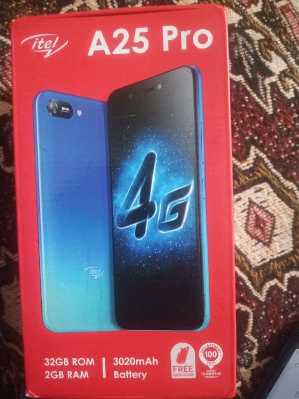 Itel a25 pro With 2 extra batteries. 3