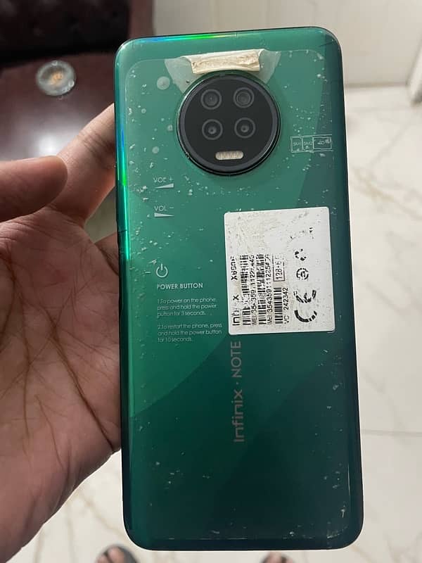 infinix note 7 pta approved 128 dual sim fingerprint not working 0