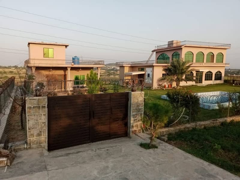 Beautiful 65 Kanal Farm House Available For Sale In Banda Nagyal Dhamyal Road. 7