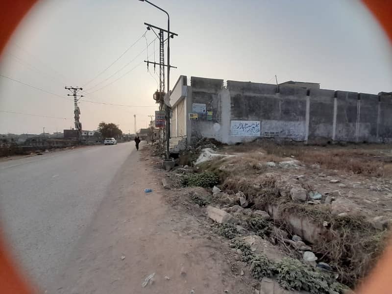 40 Marla Commercial Plot Available For Sale In Main Dhamyal Road 8