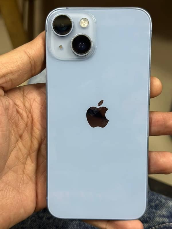 Iphone 14 jv Blue Color With Box 0