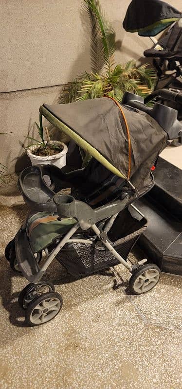 Imported Baby Walker With Car Seat 1