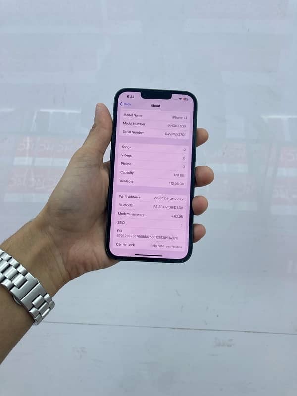 Iphone 13 128GB Pta Approved Fu 9