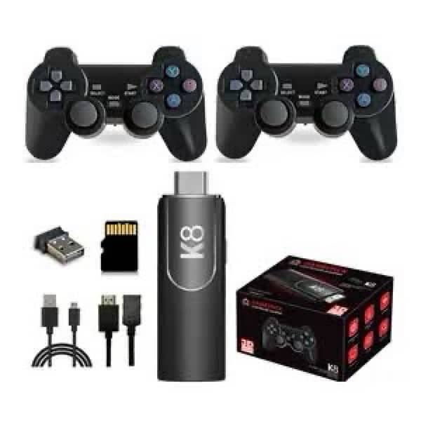 K8 Wireless Gaming Console 4K HD 0