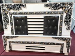 Bed/Double bed/single bed/king size bed/wood bed/poshish bed/Furnitur