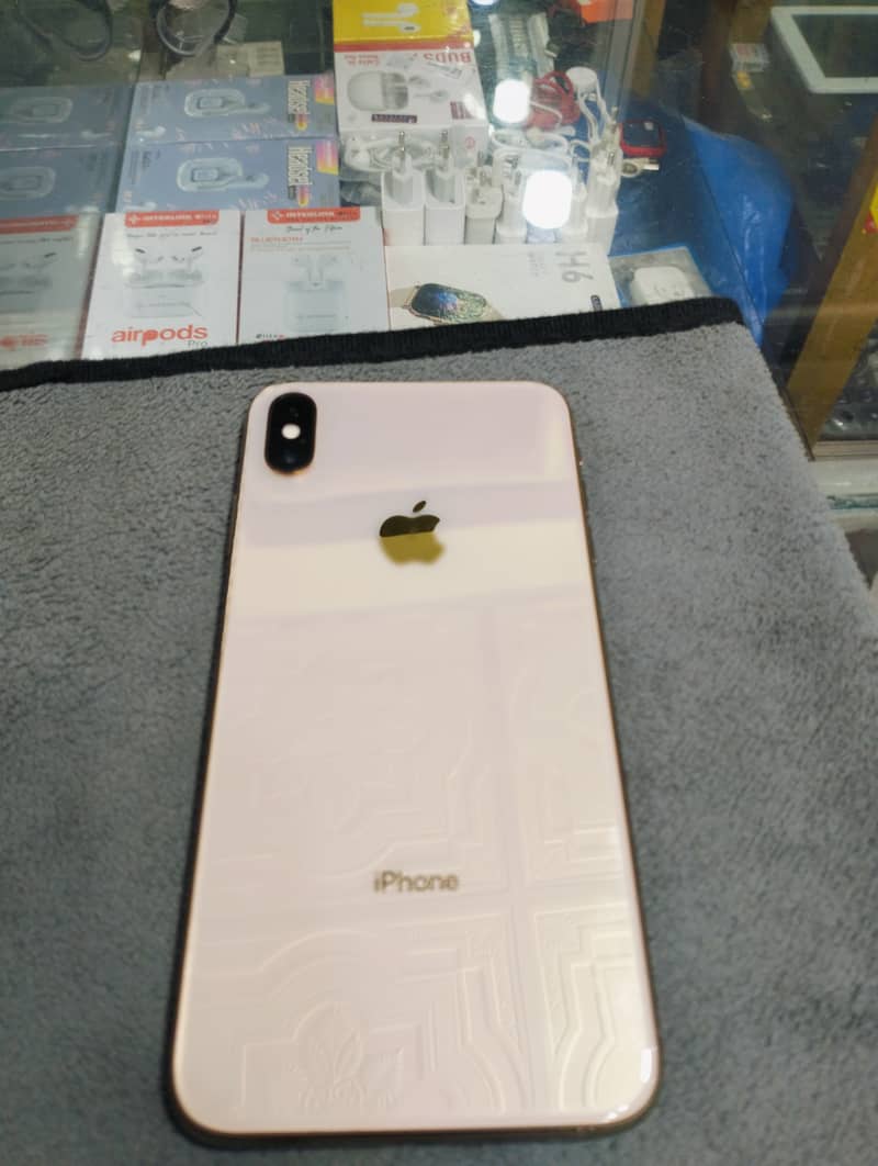 Apple iPhone XS Max sirf 1 line ha 0