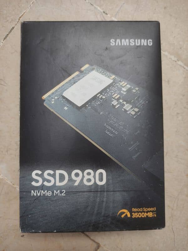 Samsung 500GB 980 NVMe M. 2 SSD 1