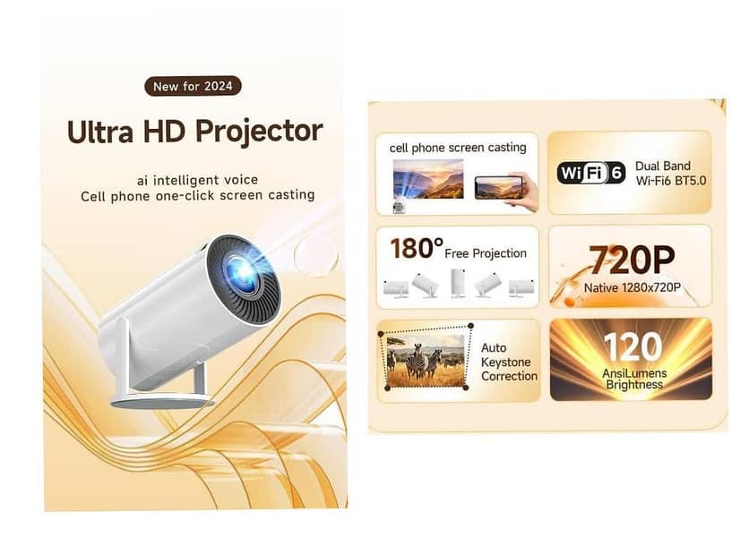 Projectors Android Portable 10