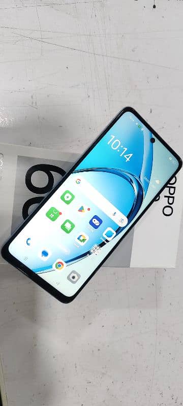 Oppo a60 with box 10/10 11 month waranty 8+8/256 1