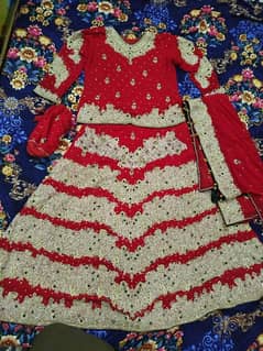 Red Bridal Lehnga