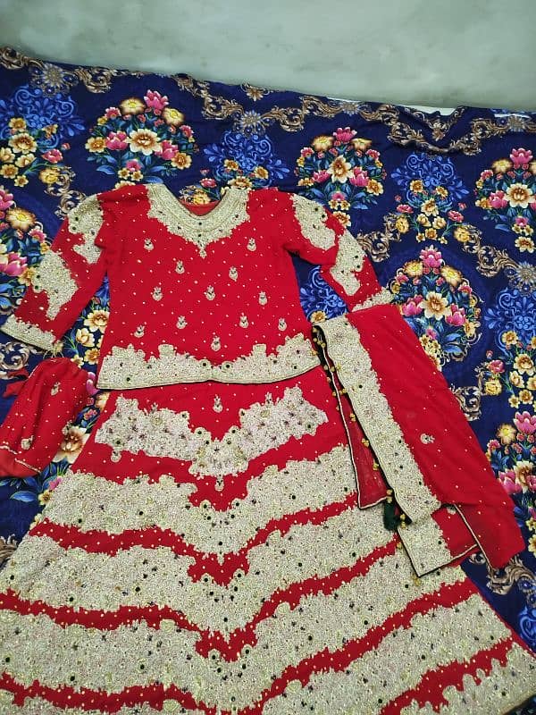 Red Bridal Lehnga 2