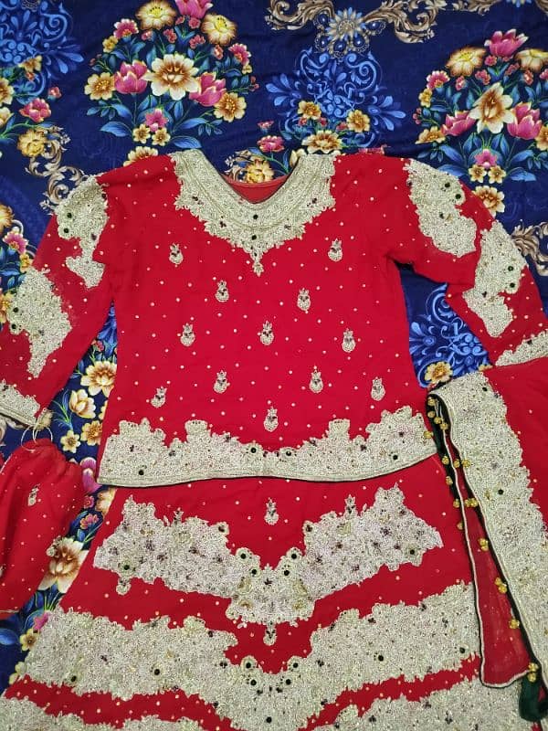 Red Bridal Lehnga 3