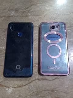 Samsung Galaxy mobile or Qmobile for sale 1600