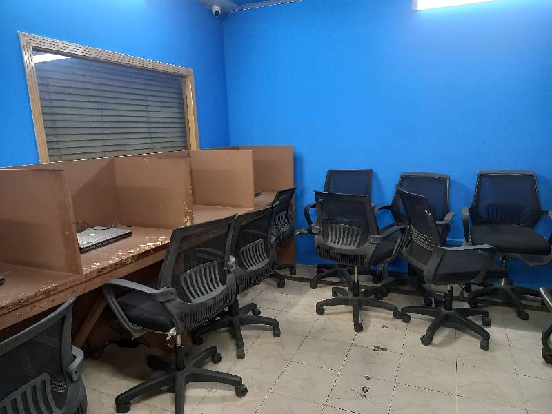 Fully Furnished Office For Rent Main Boulevard Gulberg 4