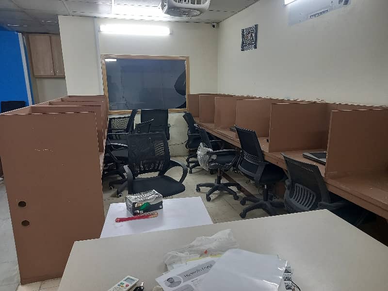 Fully Furnished Office For Rent Main Boulevard Gulberg 5