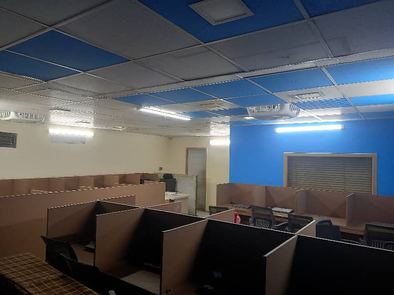 Fully Furnished Office For Rent Main Boulevard Gulberg 15