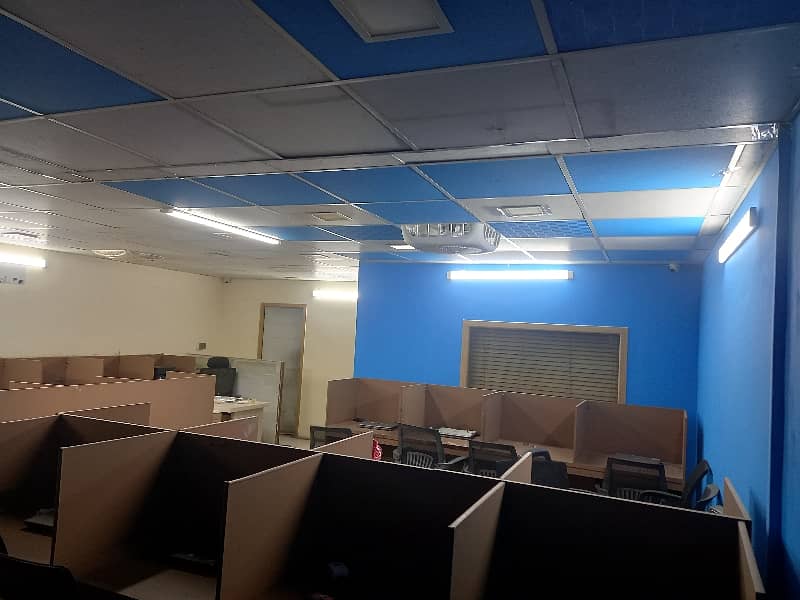 Fully Furnished Office For Rent Main Boulevard Gulberg 17