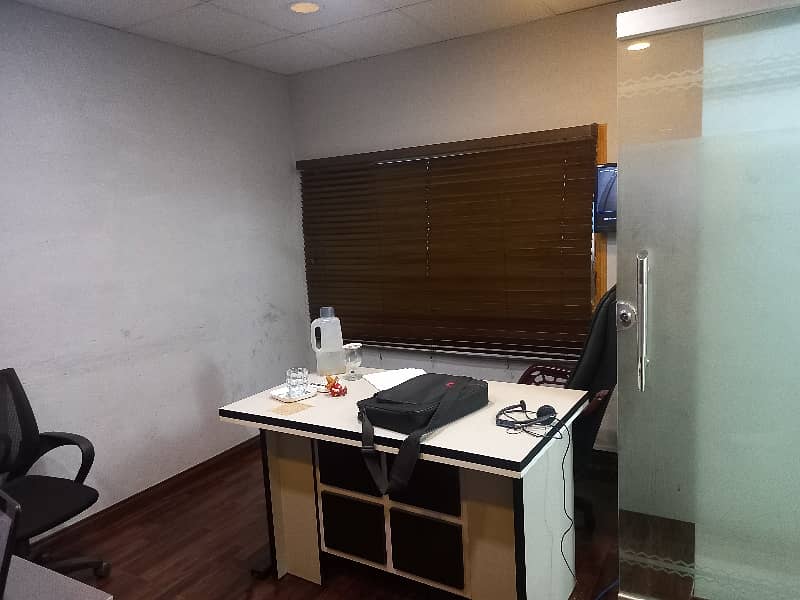 Fully Furnished Office For Rent Main Boulevard Gulberg 21