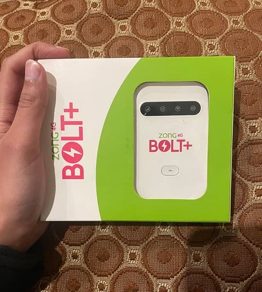 Zong 4G BOLT+ device 0