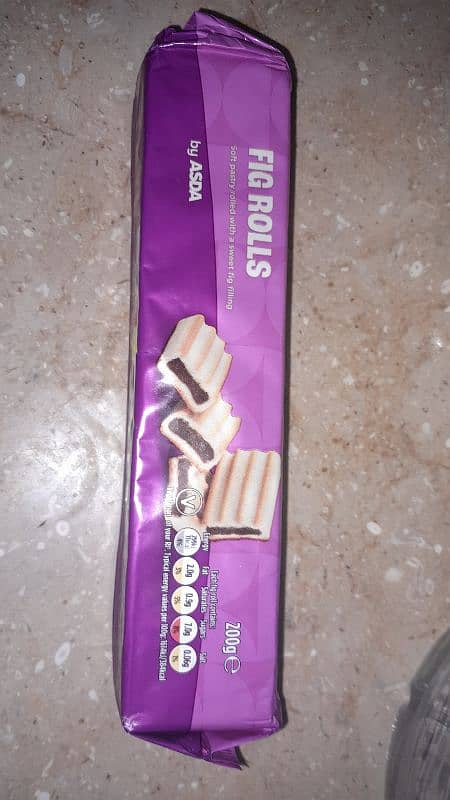 Fig Rolls By Asda 200g ( Imported from UK ) 2