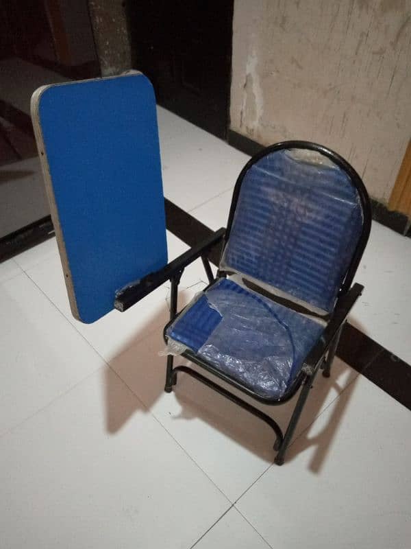 child writing chair blue colour 1