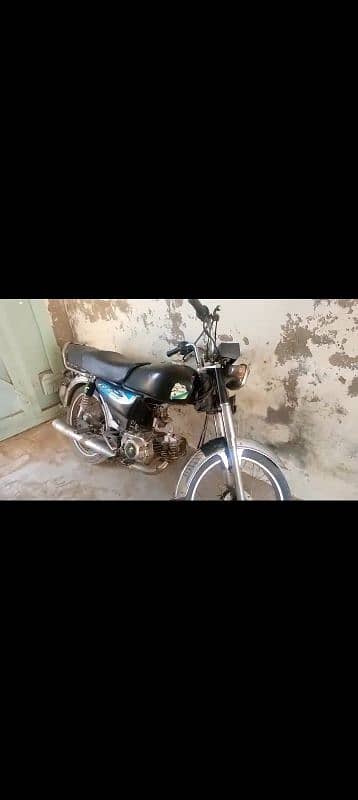 hi speed bike 70cc new condition 1