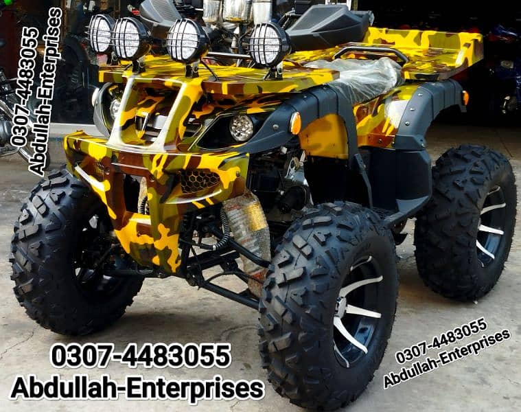 250cc BRAND NEW ZERO METER Auto 12 no. Size ATV Quad Bike for sale 7